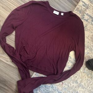 Sunday Best Deep Purple Long Sleeve Top